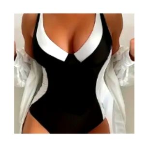 3/$25 NWOT Colour Block Swimsuit sz 14